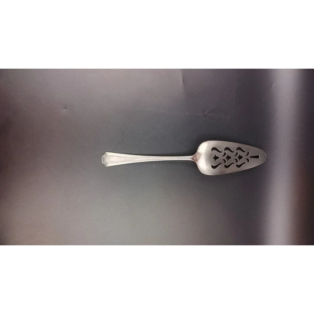 Vintage NSC EPNS National Silver Co Cake Pie Server 10” Silver Plate Wedding
